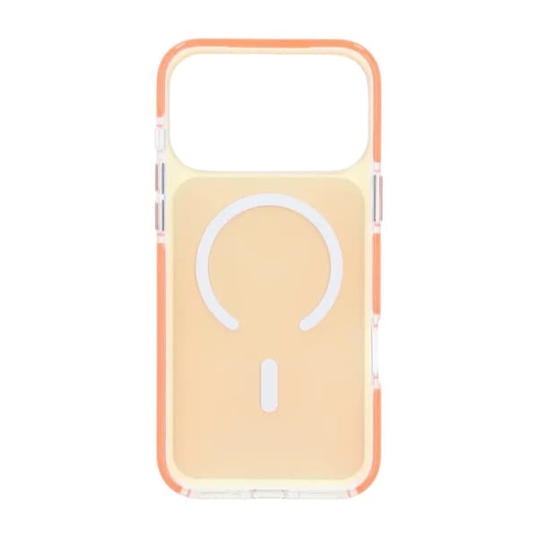 Mobilskal TPU Bumper med Magsafe för iPhone 17 Pro - Orange Orange