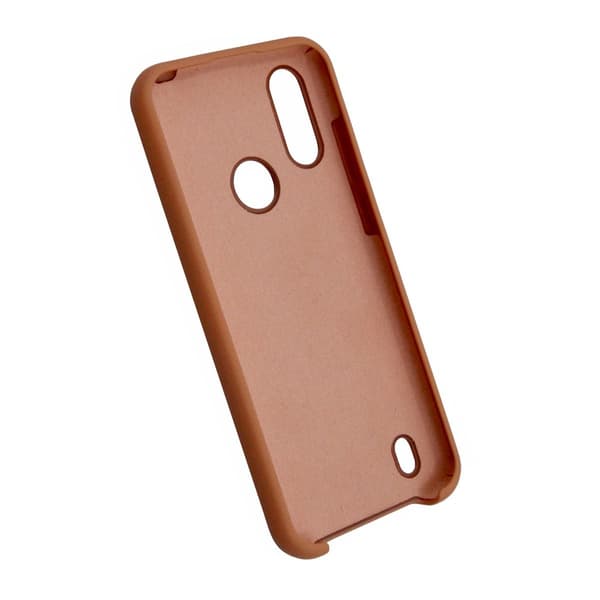 Mobilskal Silikon Motorola Moto E6s - Rosa Rosa