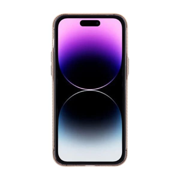 iPhone 14 Pro Max Carbon Case - Gold Guld