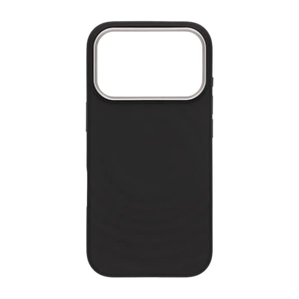 Mobile Case Silicone with Magsafe for iPhone 17 Pro - Black Svart
