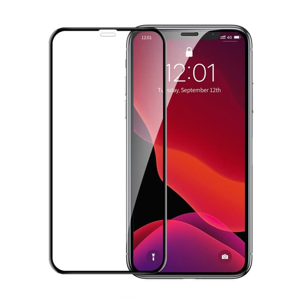 Screen protector iPhone 11 and iPhone XR - 3D Tempered Glass bulk Transparent