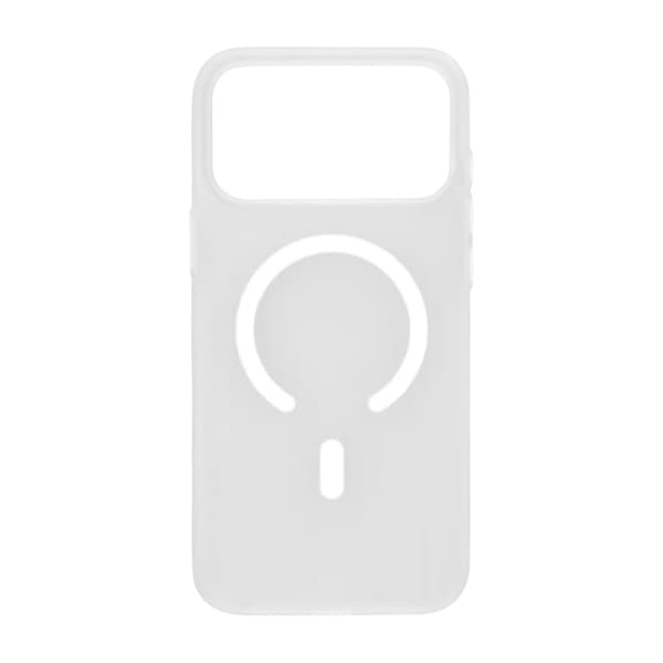 Corrugated Mobile Case for iPhone 17 Pro - Frosted White Vit
