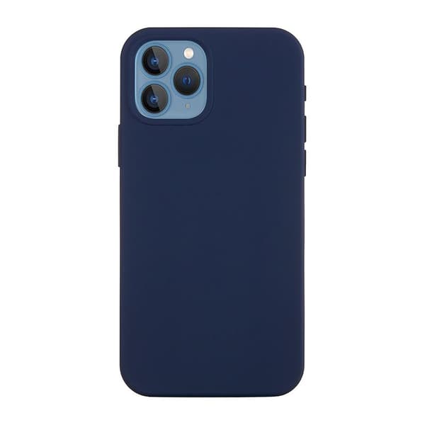 iPhone 15 Pro Silicone Case - Blue Blå