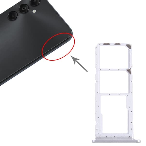 Samsung Galaxy A05S Simkortshållare - Silver Silver