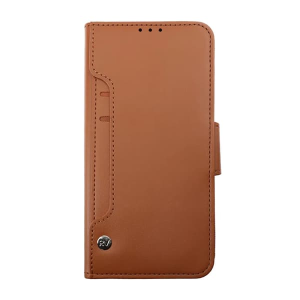 Samsung Galaxy S23 Plus 5G Plånboksfodral Extra Kortfack Rvelon - Brun Brun