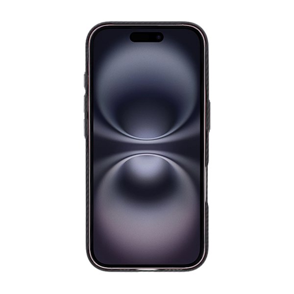 iPhone 16 Carbon Case - Black Svart