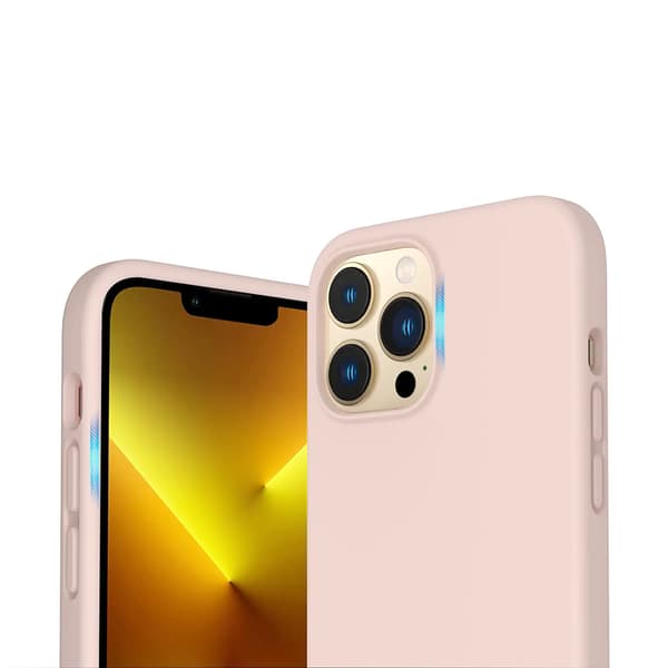 iPhone 14 Pro Max Silikonskal Rvelon MagSafe - Sand Rosa Sand Rosa