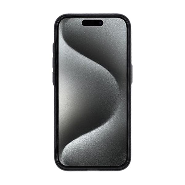 iPhone 15 Pro Carbon Case - Black Svart