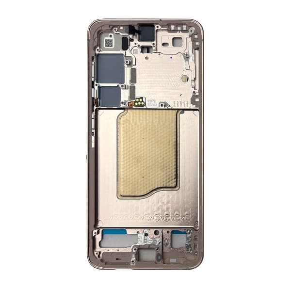 Samsung Galaxy S25 Mittenram - Rosa Rosa