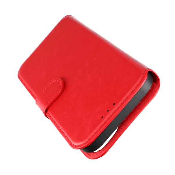 iPhone 15 Plus Wallet Case Magnet Rvelon - Red