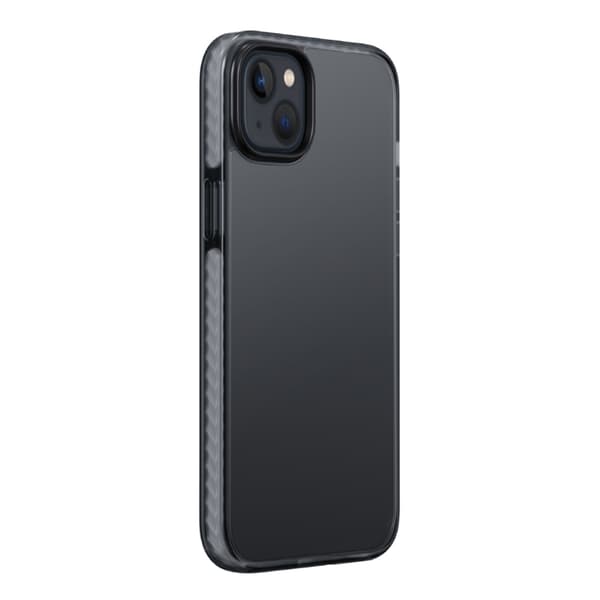 iPhone 14 Plus Stöttåligt TPU Mobilskal - Svart Svart