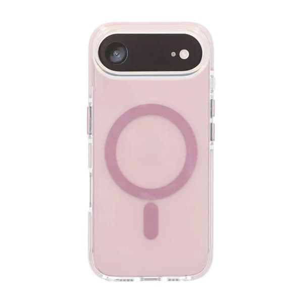 Mobilskal Magnet Dubbelskydd för iPhone 17 Air - Rosa Rosa