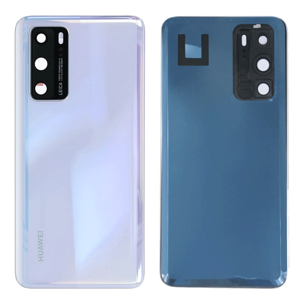Huawei P40 Baksida/Batterilucka - Vit Vit