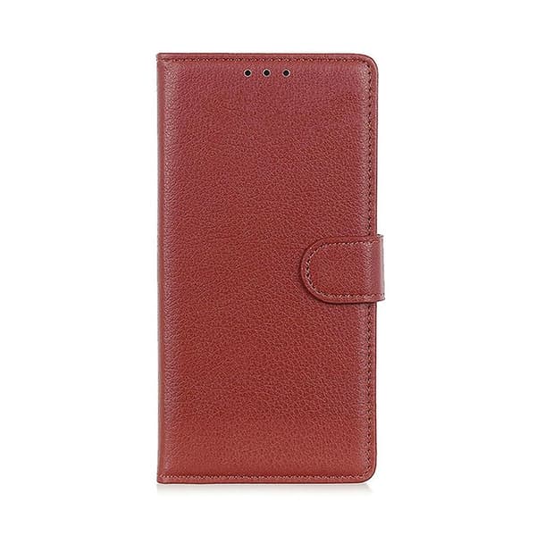 Asus ROG Phone 6 Plånboksfodral med Stativ - Brun Brun