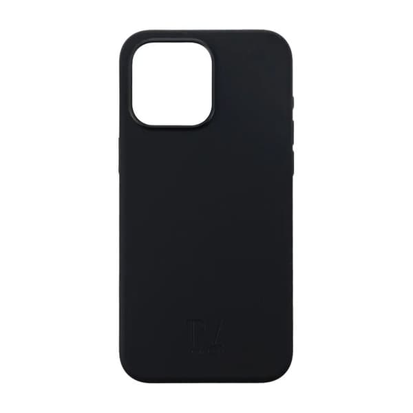 iPhone 15 Pro Max Case - Silicone Rvelon Black Svart