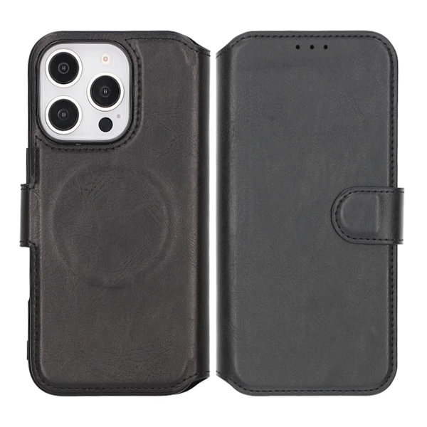 RV Wallet Case iPhone 16 Pro Max Black Svart
