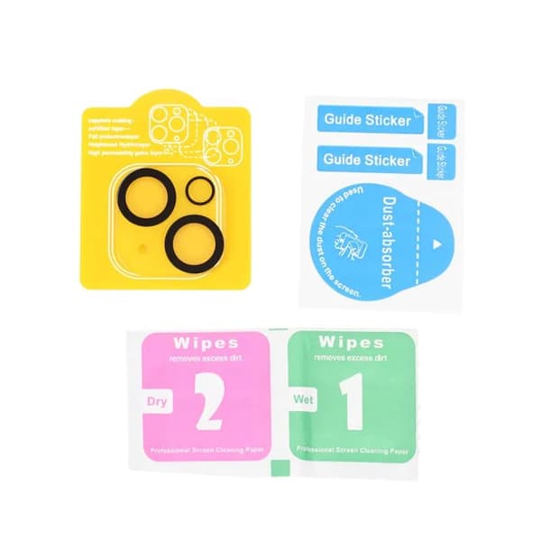 iPhone 15 and iPhone 15 Plus Camera Protection Tempered Glass