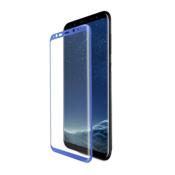 Screen Protector Samsung S8 - Tempered Japan Glass Blue Transparent