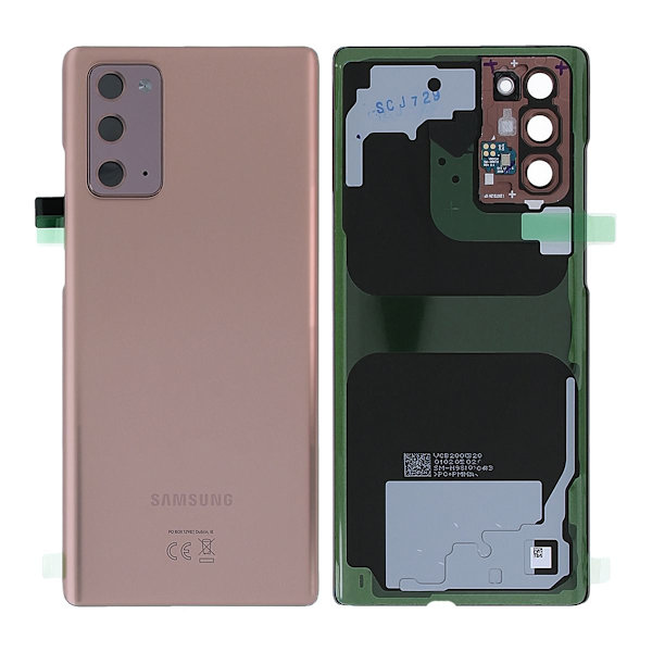 Samsung Galaxy Note 20 Baksida Original - Brons Brons