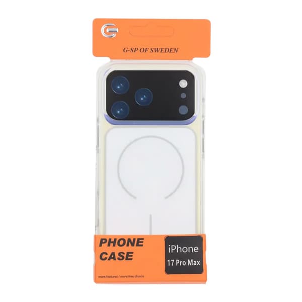Mobile Case TPU Bumper with Magsafe for iPhone 17 Pro Max - White Vit