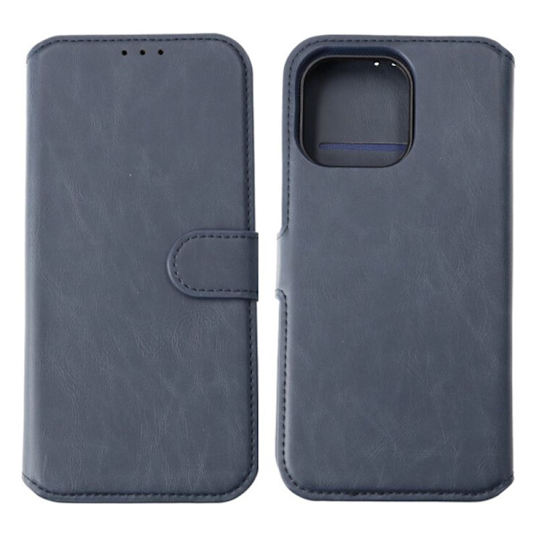 iPhone 15 Pro Max Plånboksfodral Magnet Rvelon - Blå Blå
