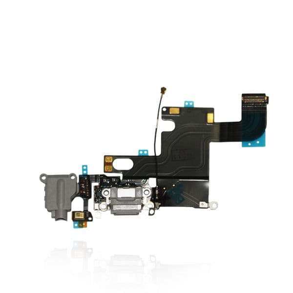 iPhone 6 Laddkontakt Flexkabel - Grå Grå