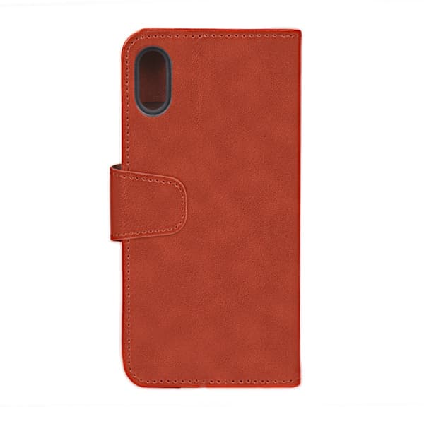 Case and extra Card Slot G-SP for iPhone XS Max - Brown Brun