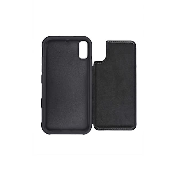 Shockproof Case Card Slot G-SP iPhone XS Max - Black Svart