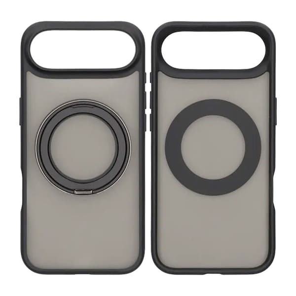 Mobilskal Roterande Magnet Stativ för iPhone Air - Svart Svart