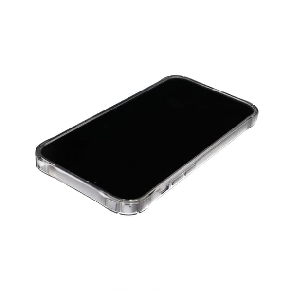 iPhone 14 Shockproof Case with Card Holder - Black Svart