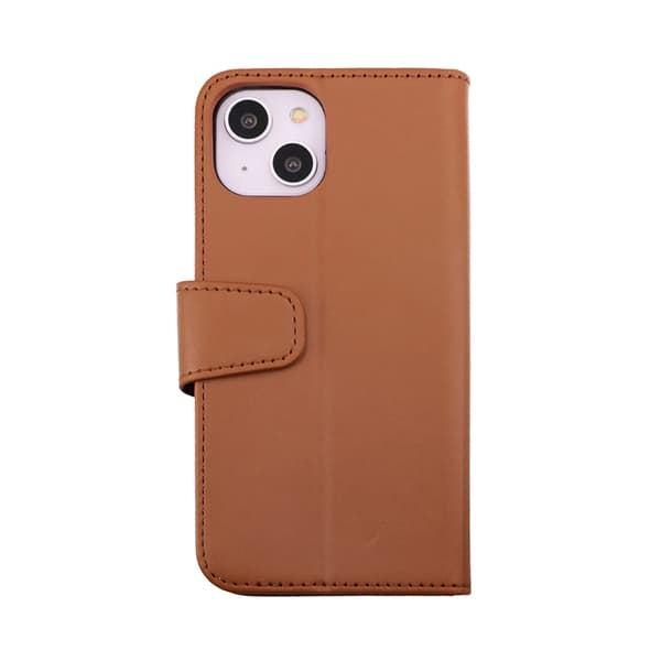 iPhone 14 Wallet Case Extra Card Rvelon Brown Brun