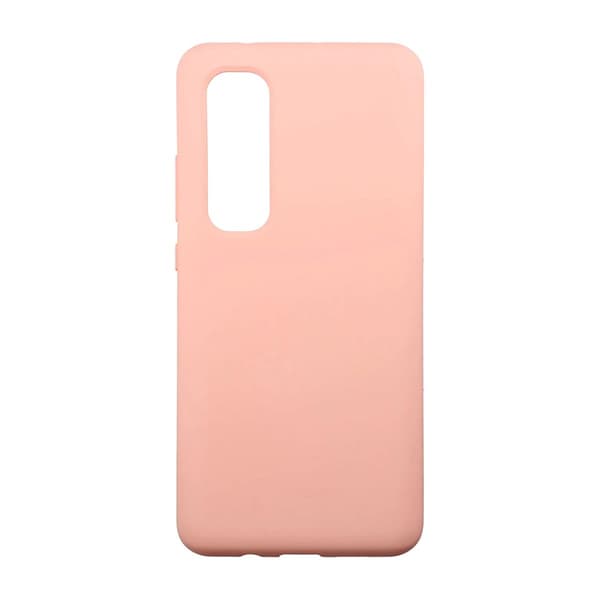 Mobilskal Silikon Mi Note 10 Lite - Rosa Rosa