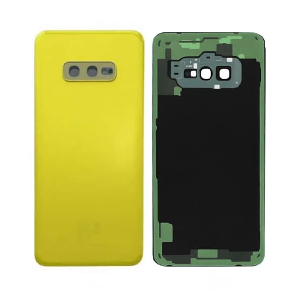 Samsung Galaxy S10e Baksida - Gul Gul