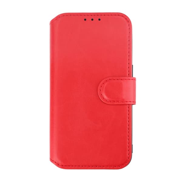 iPhone 15 Pro Wallet Case with Magsafe Rvelon - Red Röd