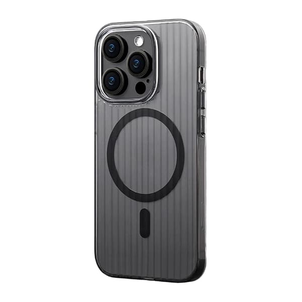 iPhone 13 Pro Mobile Case Corrugated - Black Svart