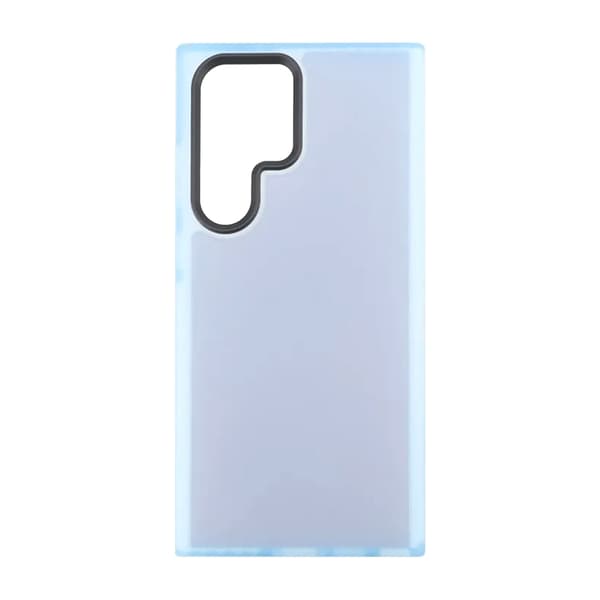 Samsung Galaxy S23 Ultra Stöttåligt TPU Mobilskal -  Blå Blå