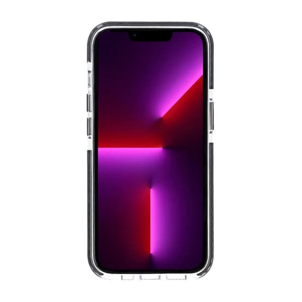 Patterned TPU Case for iPhone 13 Pro with MagSafe - Black Svart
