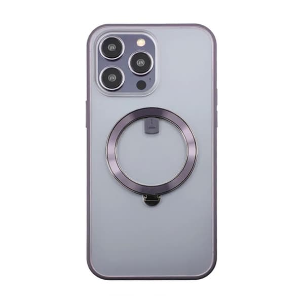 iPhone 14 Pro Case with MagSafe Stand Rvelon - Purple Lila