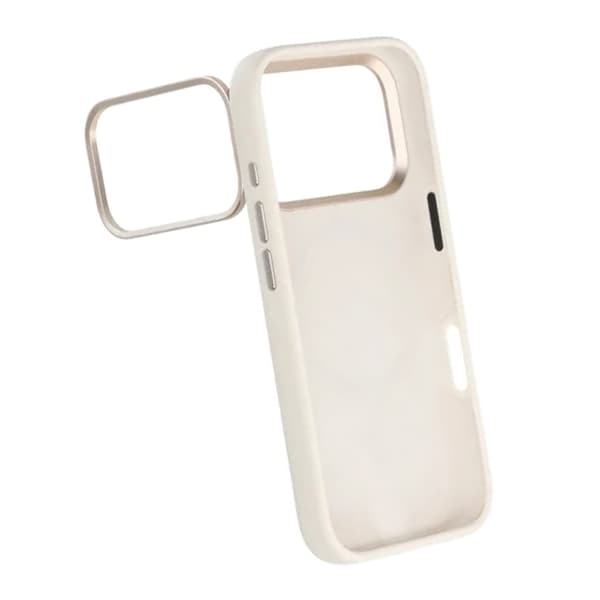 Mobile Case Silicone Magsafe and Stand iPhone 17 Pro Max - White Vit