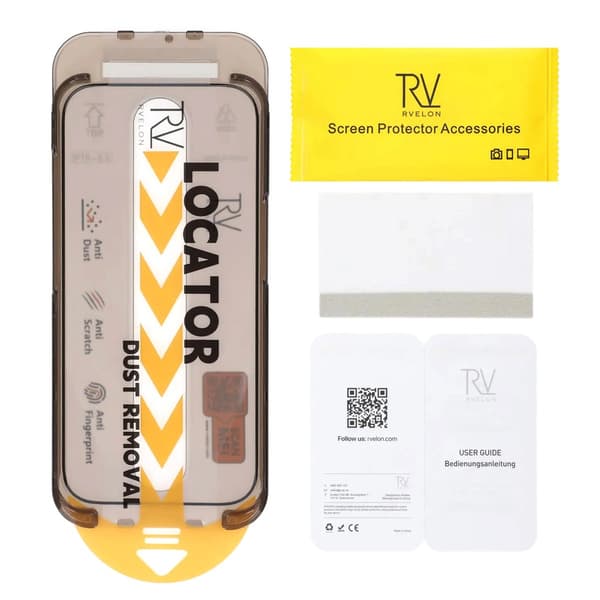 Screen Protector for iPhone 16 Pro Max – 3D Tempered Glass Black RV Bulk For Frame