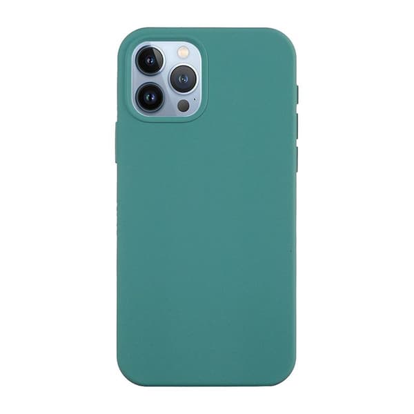 iPhone 15 Pro Silicone Case - Green Grön