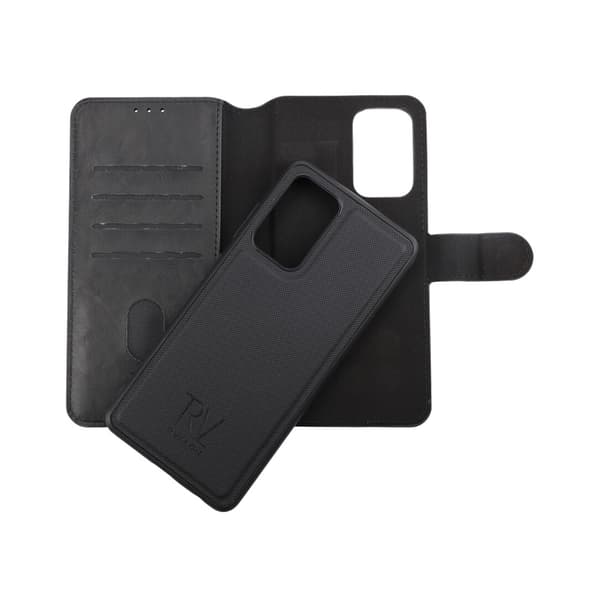 Samsung A52 Wallet Case Magnet Rvelon - Black Svart