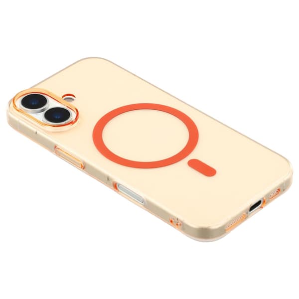 Ultratunt Mobilskal med Kameraskydd för iPhone 17 - Orange Orange