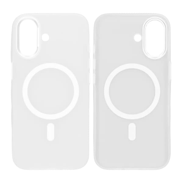 Mobile Case Shockproof with Camera Protection for iPhone 17 - White Vit