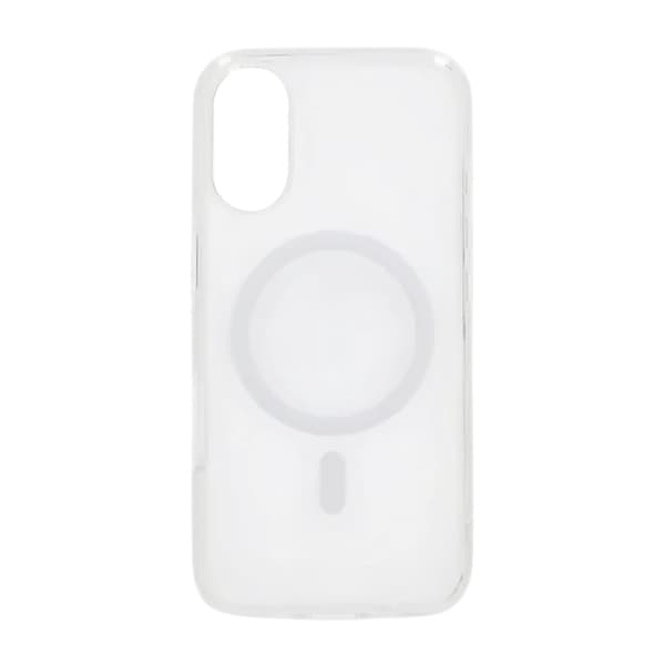 TPU Mobile Case with Magsafe for iPhone 17 - Transparent White Transparent