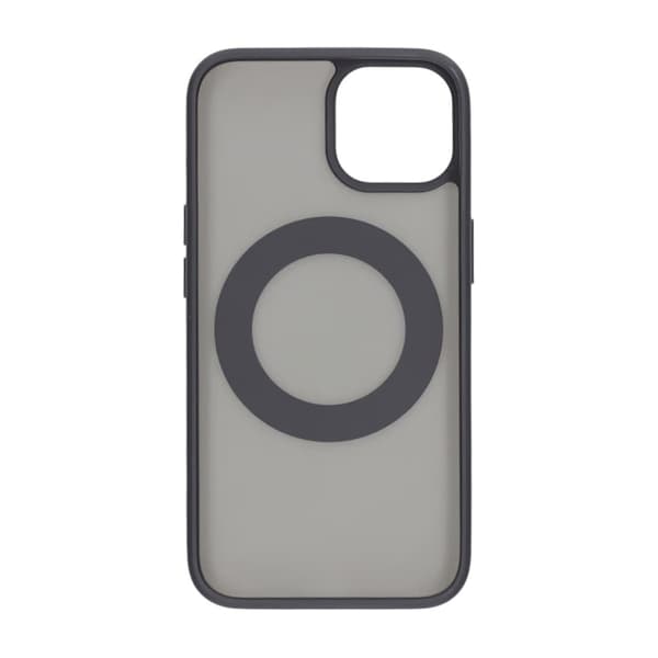 Mobile Case with Magsafe Stand for iPhone 13 and 14 - Black Svart