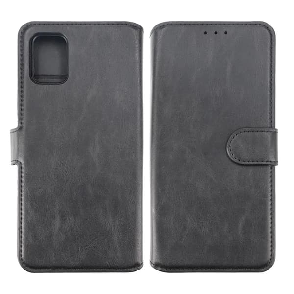 RV Magnetic Wallet Case - Galaxy A51 - Black Svart