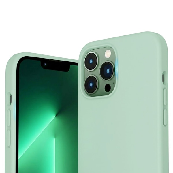 iPhone 12/12 Pro Silikonskal Rvelon - Grön Grön