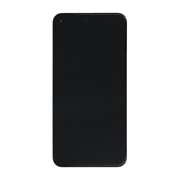 Google Pixel 5 Skärm med LCD Display Original - Svart Svart