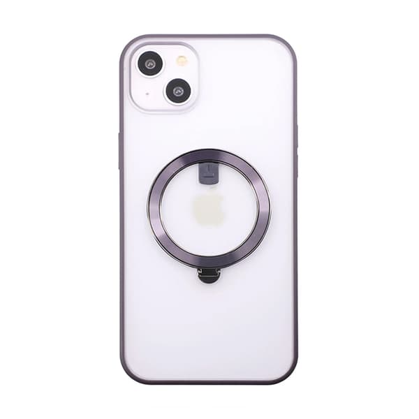 iPhone 14 Plus Skal med MagSafe Stativ Rvelon - Lila Lila